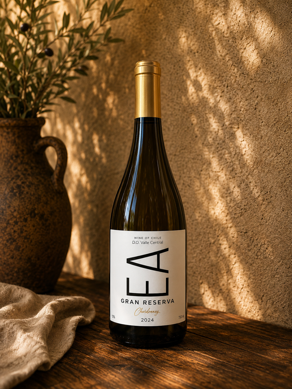 EA Gran Reserva Chardonnay Branco Meio Seco 2024 750ml