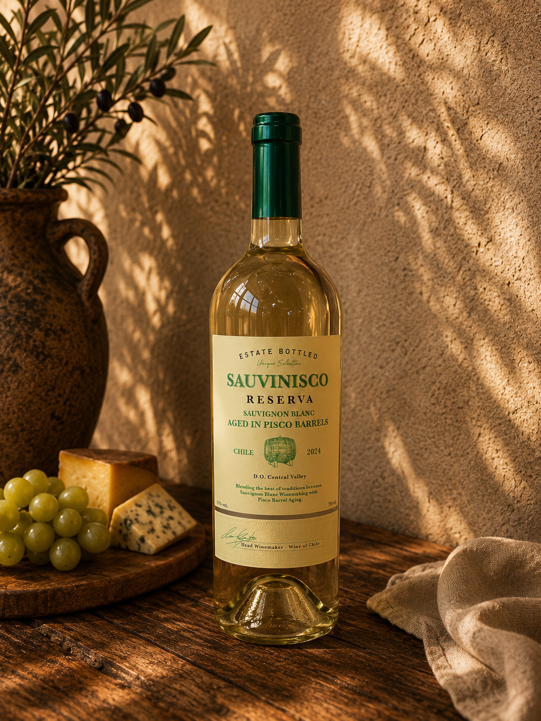 Sauvinisco Reserva Sauvignon Blanc Branco Meio Seco 2024 750ml