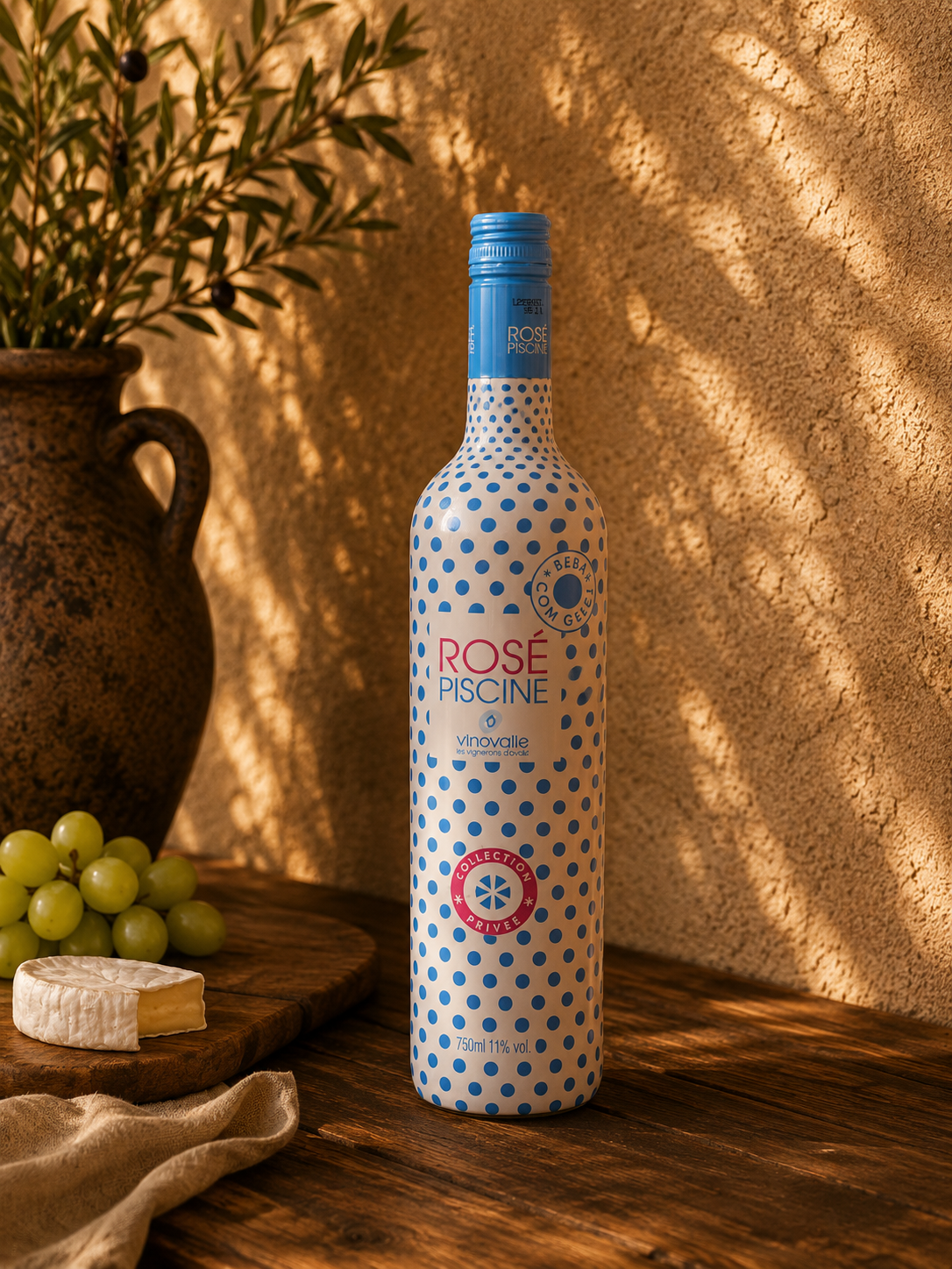 Rosé Piscine Vino Rosé Suave Francês 750ml