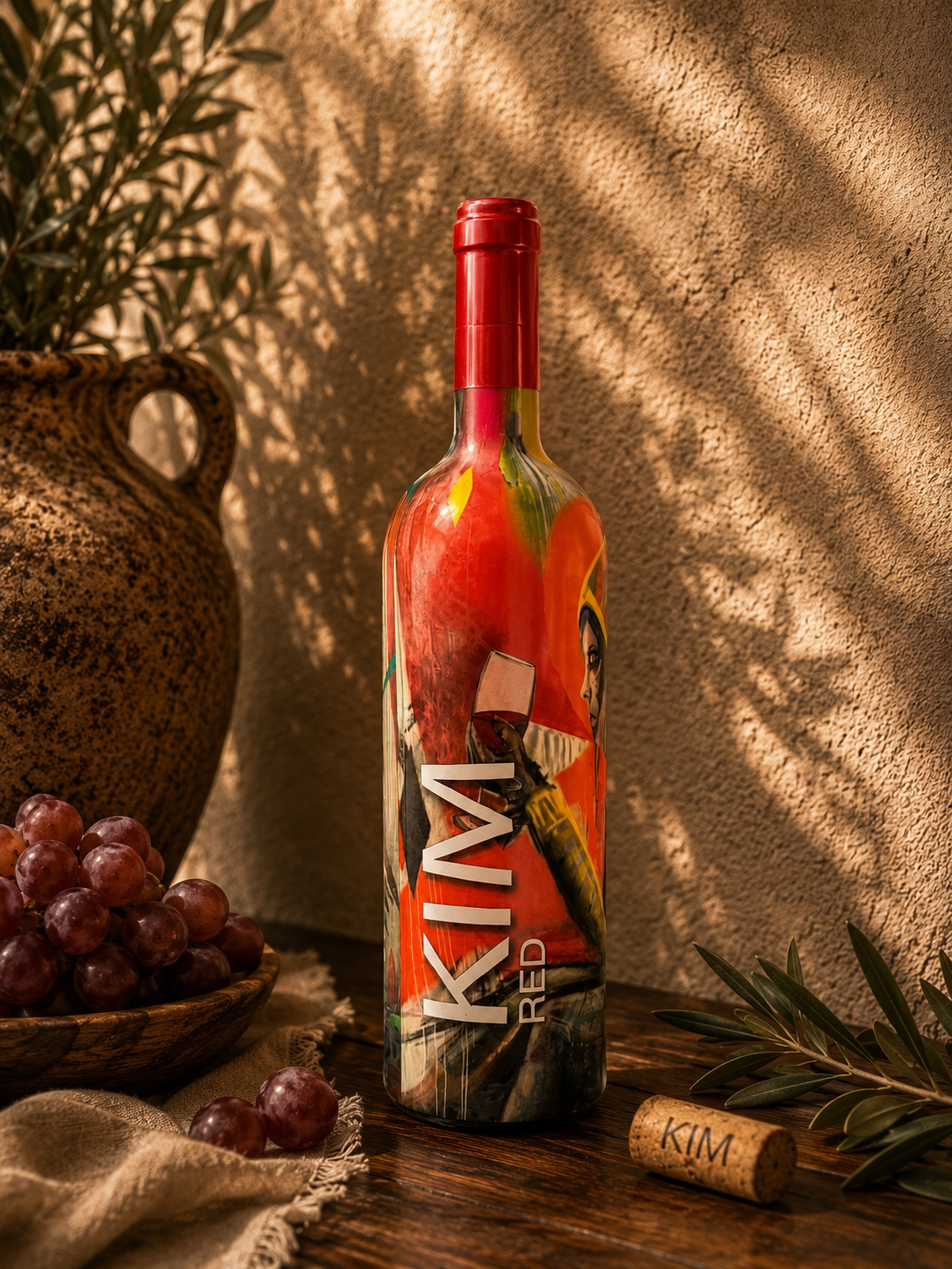 Vinho Tinto Seco KIM Red Gran Reserva Carmenere 2019 - 750ml