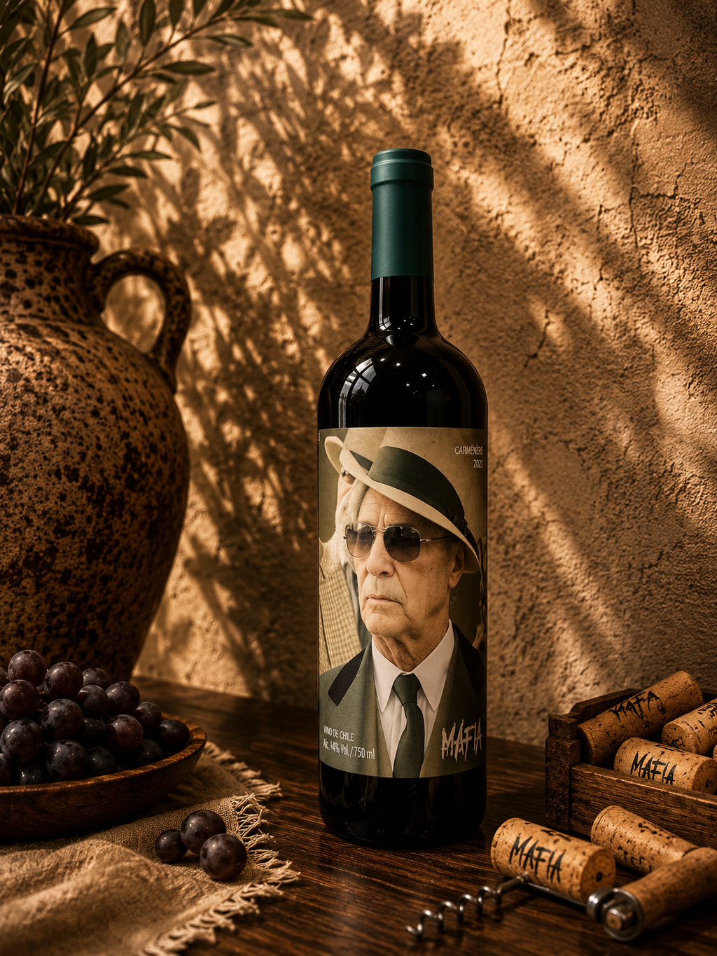 Vinho Tinto Mafia Reserva Carménère Seco 750ml