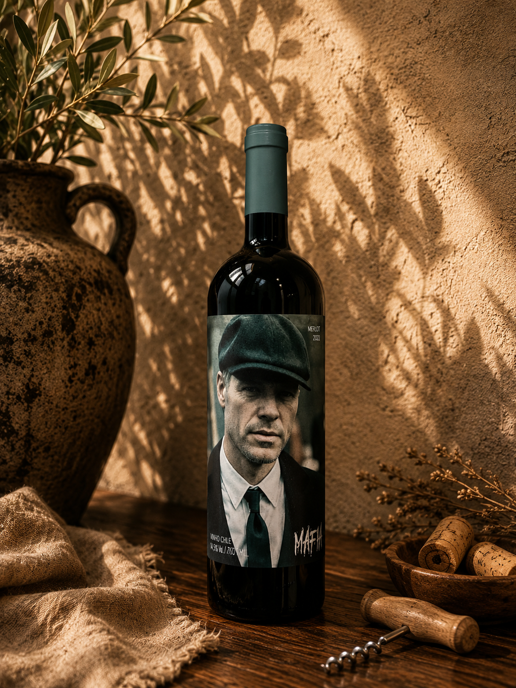 Vinho Tinto Mafia Reserva Merlot Seco 750ml