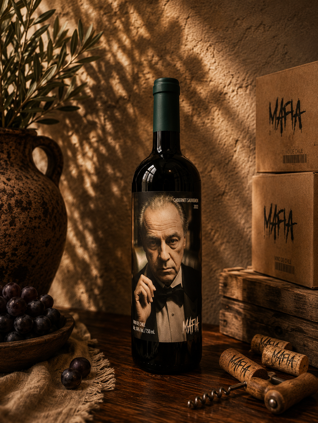 Vinho Tinto Mafia Reserva Cabernet Sauvignon Seco 750ml