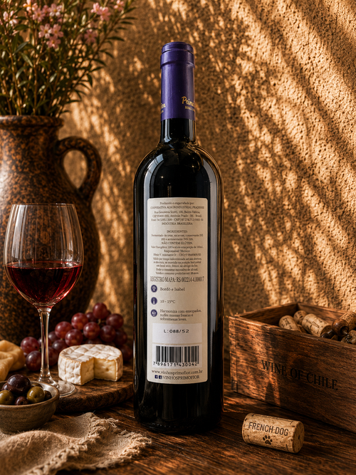 Primo Fior Tinto Suave 750ml | Vinho Brasileiro – Serra Gaúcha